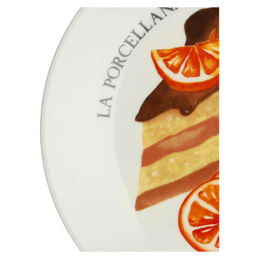 Набір тарілок для десерту La Porcellana Bianca GOLOSERIE, порцеляна, діам. 17,5 см, 6 пр.