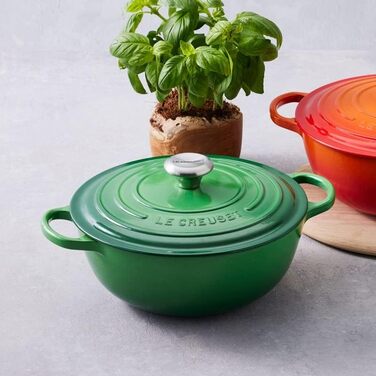 Чавунна каструля Le Creuset Signature, 26 см, 4,1 л, колір Bamboo