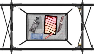 Складной кемпинговый черный стол 24MOVE