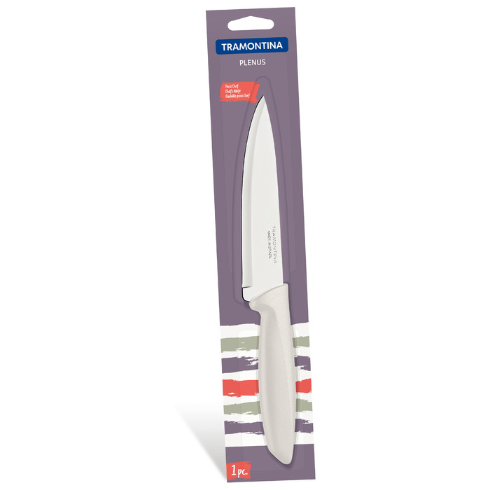 Ніж Chef Tramontina Plenus light grey, 152 мм (6740828)