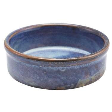 Миска для тапас 170 мл, 10 х h3 см з бортиком, Terra Porcelain Aqua Blue, GenWare