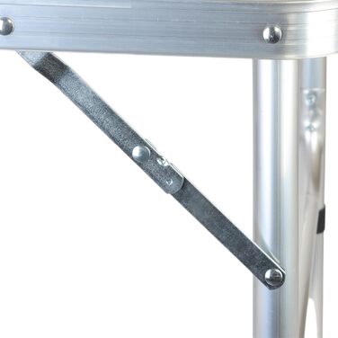 Стол для кемпинга 75 х 55 х 70 см белый Relaxdays