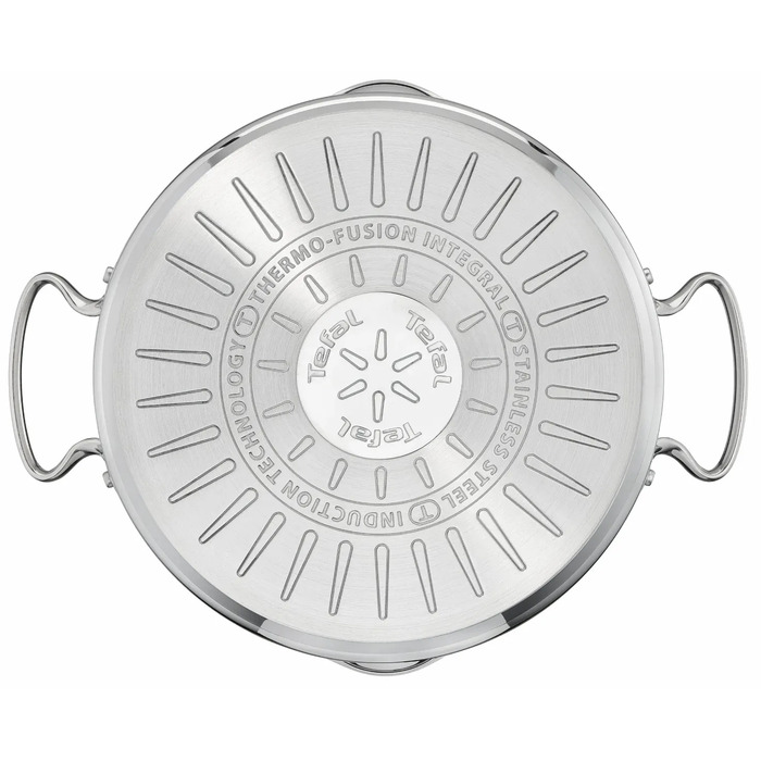 Tefal Каструля DUETTO+, 1.5л, з кришкою, нержавюча сталь, скло