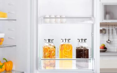 Скляний глечик з кришкою та мірною шкалою 2 л Aofmee