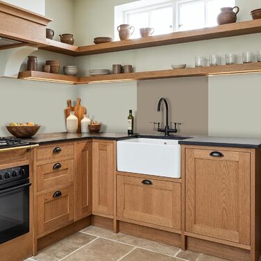 Кухонний фартух 60x250 см, самоклеючий фартух, кухонний фартух, кухонний фасад, самоклеючі кухонні фартухи - Осінь (кольори - Бежевий, 80 x 100 см)