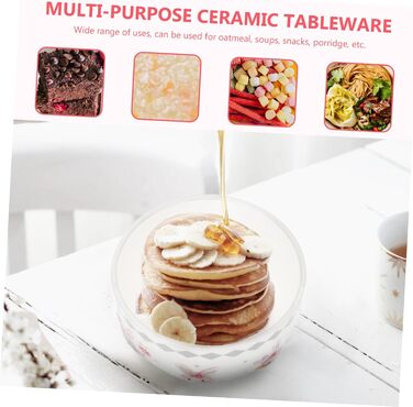 Елегантна керамічна миска з візерунком кролика 470 мл Cabilock