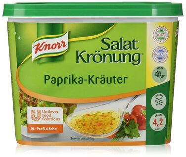 Заправка для салату Knorr Art (Легко готується, універсальна заправка для салату) 1 упаковка (1 x 1 кг) (Перці, 500 г (1 упаковка))