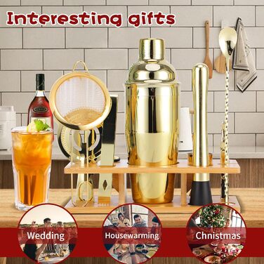 Професійний барний набір 11-в-1 OBALY