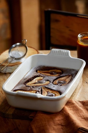 Форма для запікання прямокутна 19 х 14 см, кремова Le Creuset