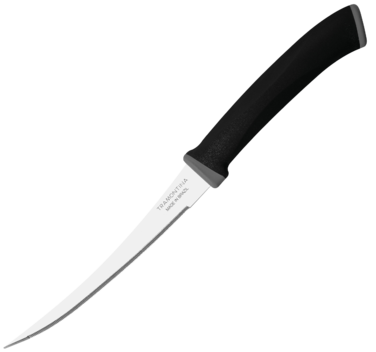 Нож для томатов Tramontina Felice black, 123 мм (7081466)
