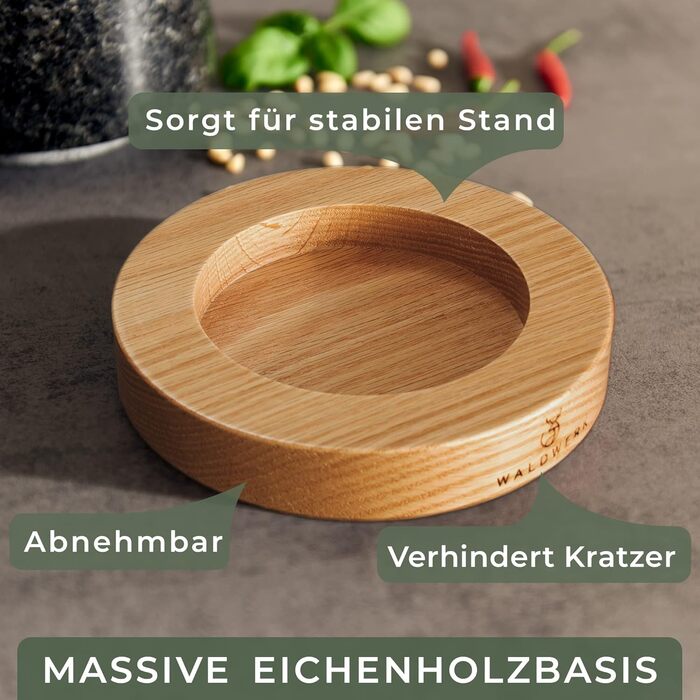 Ступка з товкачем 14 см WALDWERK