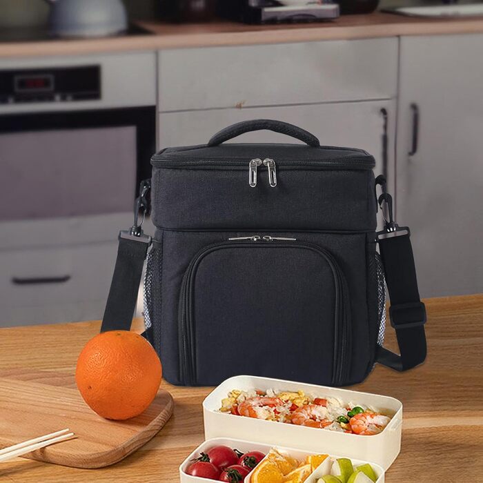 Термосумка 14 л чорная Generisch