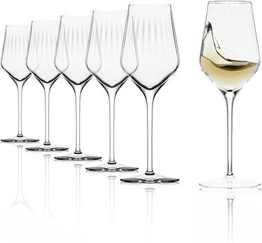 Набір келихів для білого вина з 6/Келихи для вина Кришталевий келих/Келих для білого вина/Високоякісний набір келихів для вина/Келихи для вина Stlzle (келихи для білого вина)