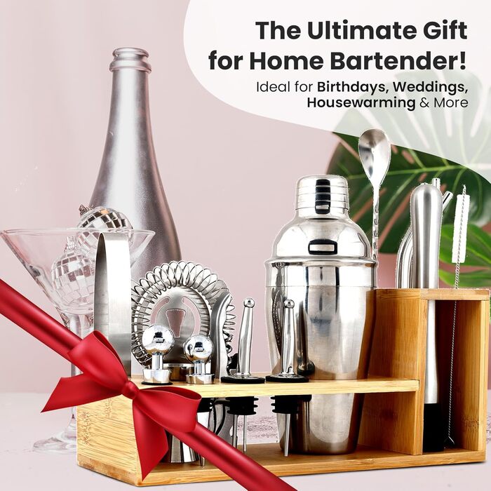 Професійний набір бармена з 26 предметів Generic