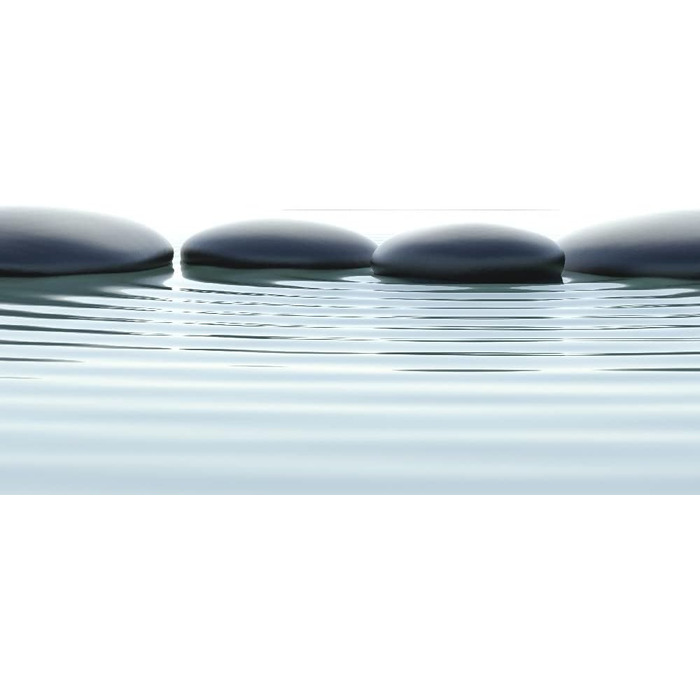 Дизайнерський кухонний фартух з алюмінієвого композиту, кухонний фартух, товщина 3 мм, 60x100 см, (Waterstones)