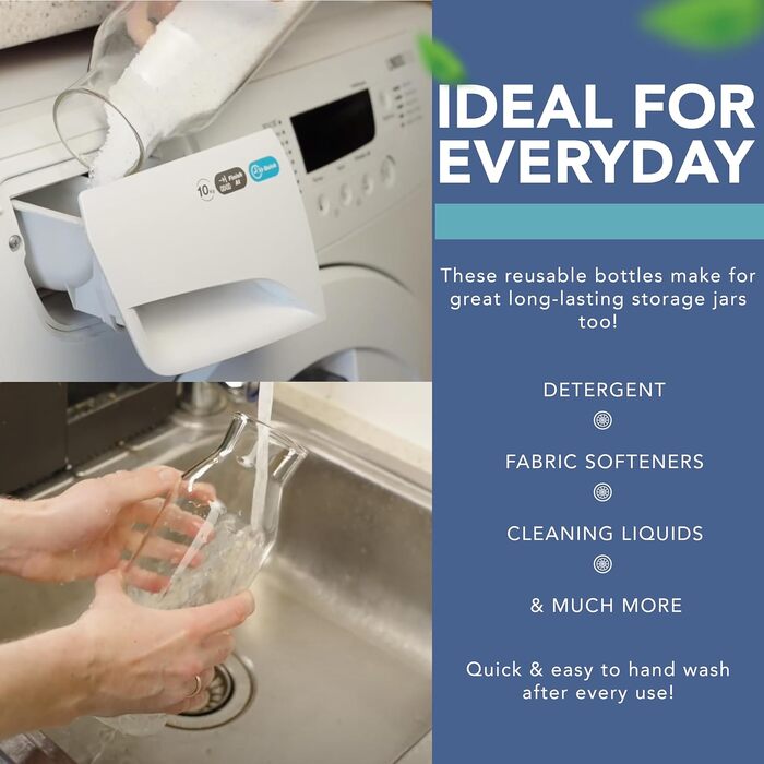 Стеклянная бутылка-графин 1 л HEFTMAN