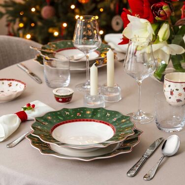 Тарелка суповая 26 см зеленая Toy's Delight Villeroy and Boch