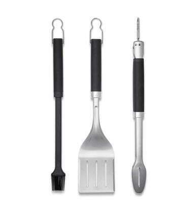Набор для гриля Weber Stephen 6645 Компакт, 2 предмета, нержавеющая сталь, черный