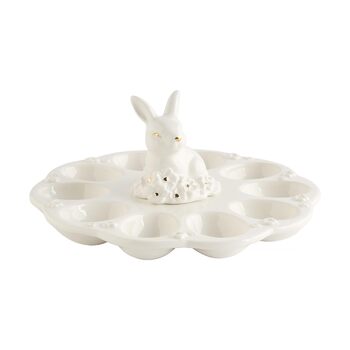 Керамічний піднос для яєць до Великодня 23 см home&you