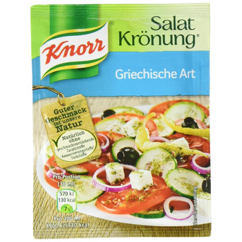 Заправка для салату Knorr у грецькому стилі (5 x 5 шт.)