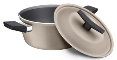 Кастрюля Tramontina Spezia Sand (4.3 л) 24 см (7096829)