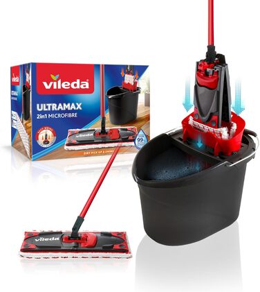Швабра та відро для прибирання Ultramax Vileda