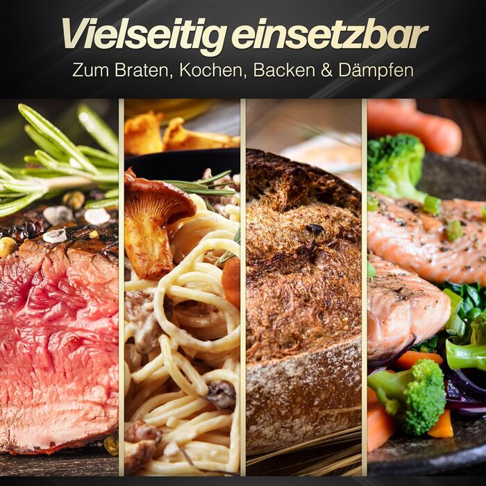 Каструля для пасти зі скляною кришкою 24 см Beyond