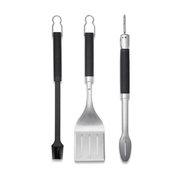 Набор для гриля Weber Stephen 6645 Компакт, 2 предмета, нержавеющая сталь, черный