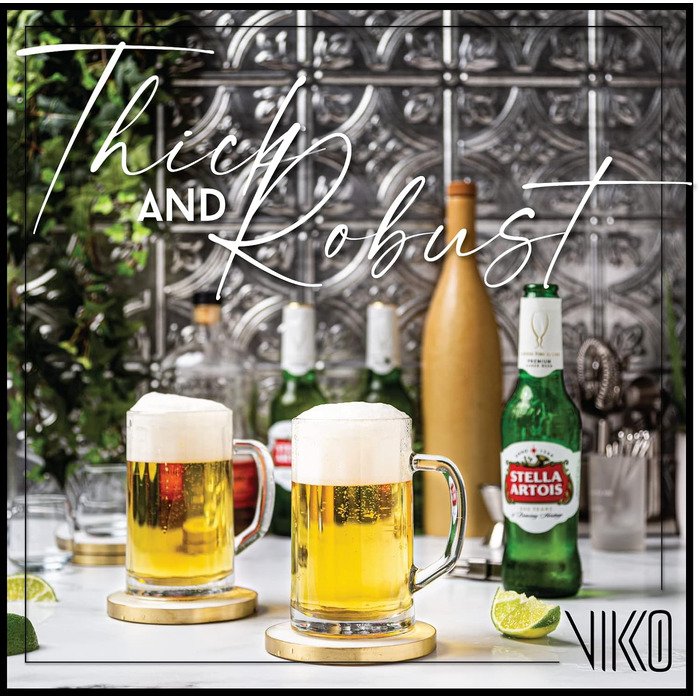 Набір пивних кухлів 6 шт 482 мл Vikko