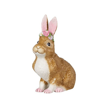 Декорація Великодній кролик з вінком 19 см Easter Bunnies Villeroy & Boch