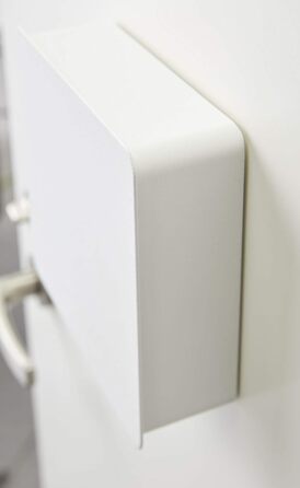 Магнітний ключник Yamazaki 4799 TOWER, білий, сталевий, мінімалістичний дизайн One size White