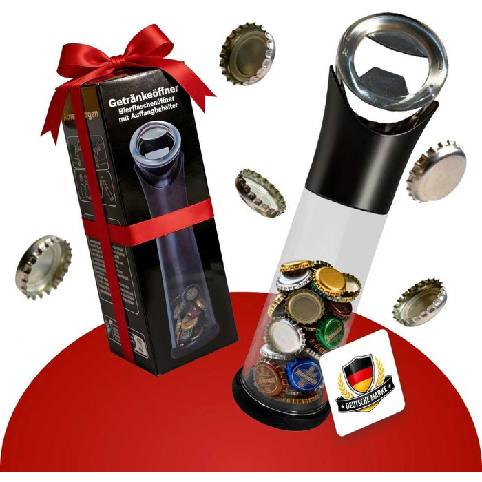 Відкривачка для пляшок з контейнером для кришечок Nordkai