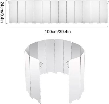 Витрозащита для кемпинговых плит DONGKER