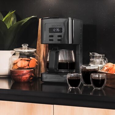 Кофеварка капельная 800 Вт, 1,3 л черная Coffee 56 Time Cecotec