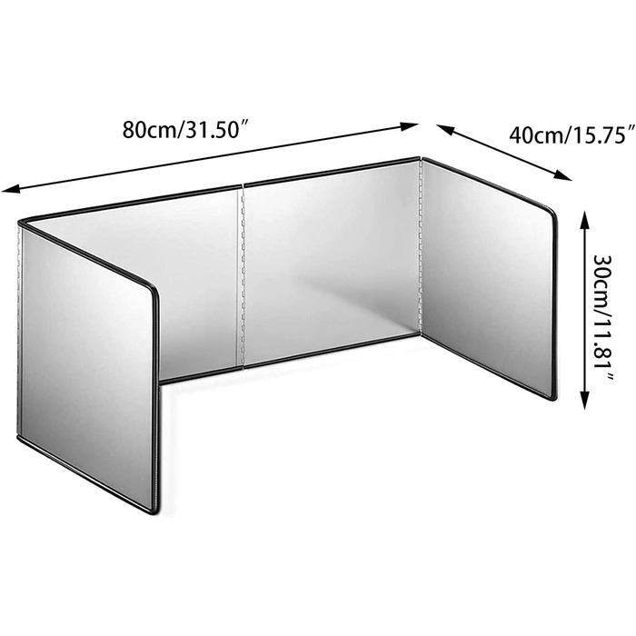 Захист від бризок з нержавіючої сталі, складний захист від бризок, кухонна пластина від бризок, дефлектор масляних випарів, захист від бризок на кухонній плиті, кухонна пластина від бризок, захист для плити для приготування їжі, смаження та підтримки чист