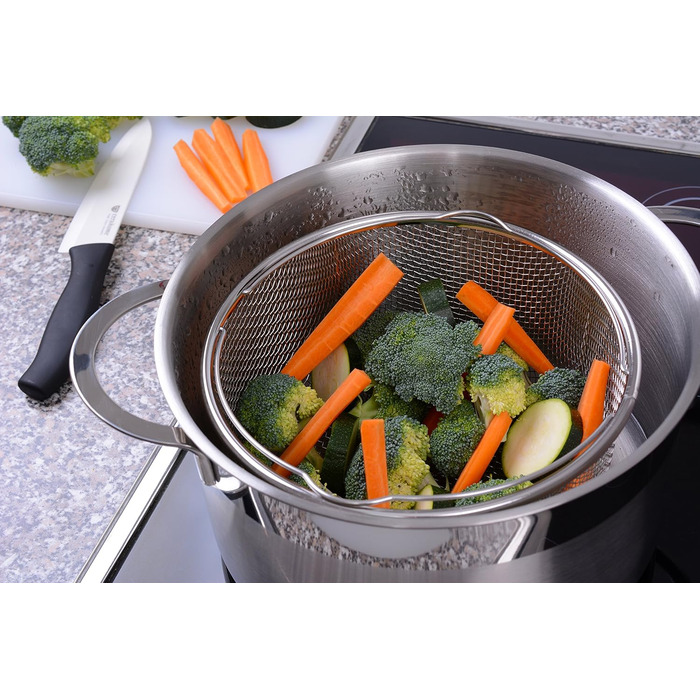 Прочная вставка-пароварка для кастрюль 21 см GRÄWE