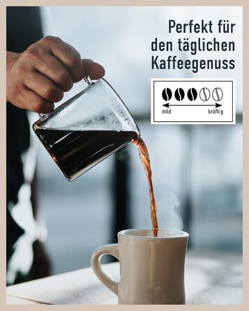 Кава - Кав&39ярня - Смажена кава - Мелені кавові зерна - 250 г - 100 арабіка - Ароматна - Традиційна кавова суміш (Hanseat, 500 г (10 шт.))