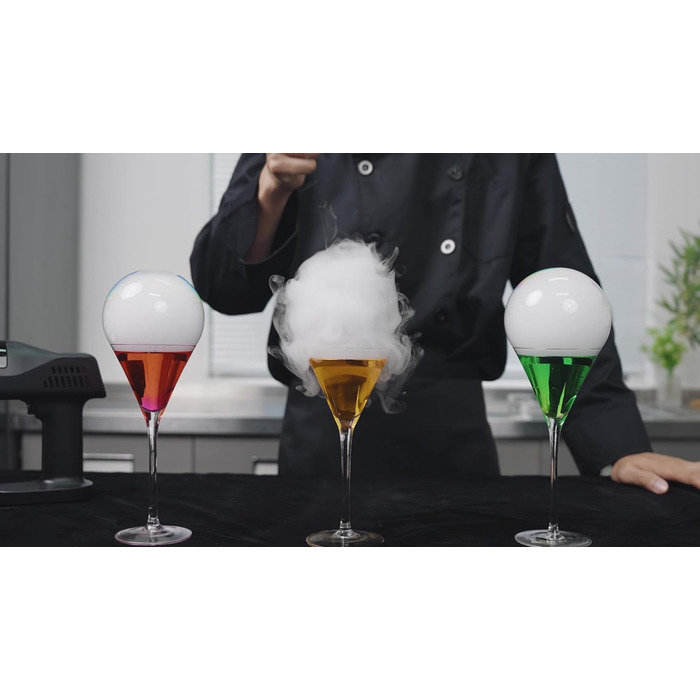 Коктейльный набор для копчения для виски и коктейлей MQLOON