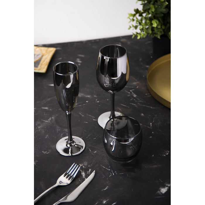 Набор бокалов Luminarc Delice Graphite, 6х160 мл (6995351)