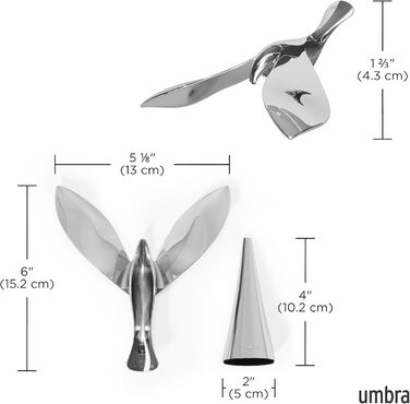 Открывалка для бутылок, стильный рычаг для открывания крышек, скульптурный аксессуар для бара, хромированное исполнение, универсальный размер
