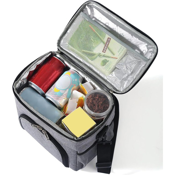 Термосумка 14 л серая Generisch