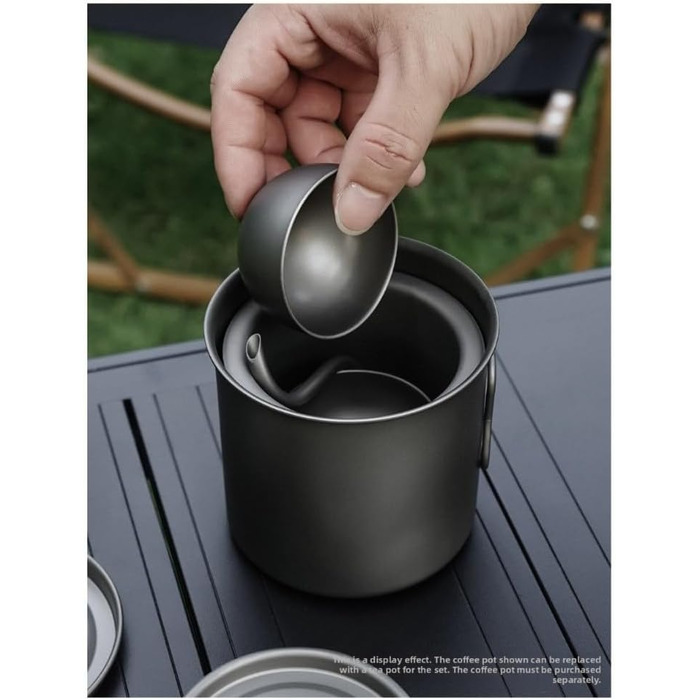 Титановый производный чайный набор 5 предметов NiuLumea