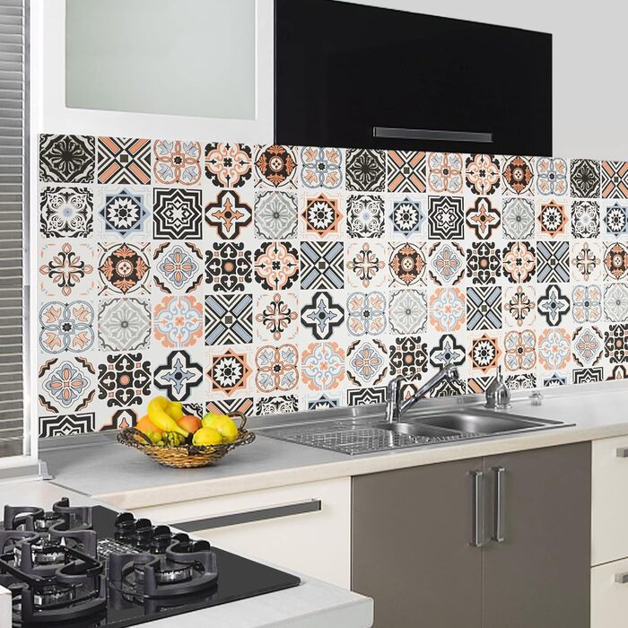 Кухонный фартук от брызг 500 х 60 см seonta