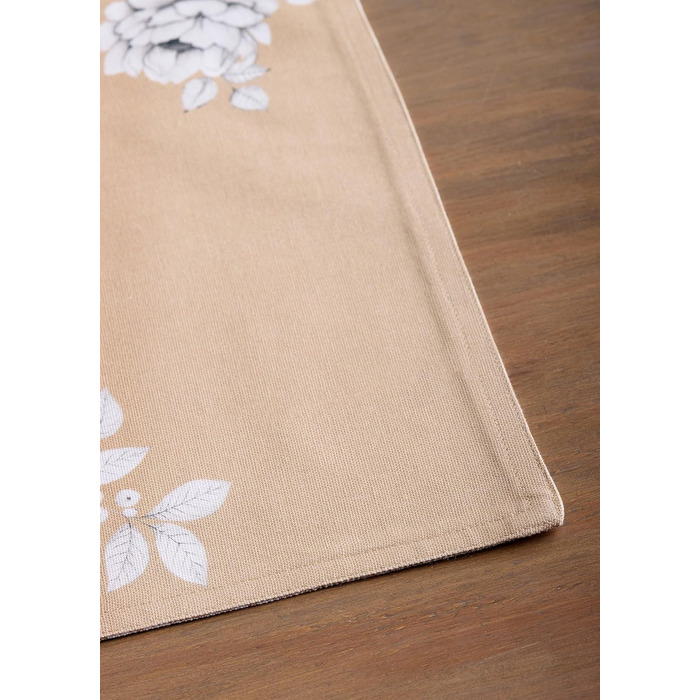 Бавовняні килимки для серветок, набір з 4 шт. , декоративні килимки для серветок, пасхальні килимки, що миються, для свят, вечерь, весни, літа (33 см x 48 см) (21 - Гарна осінь), 39Hermine 100