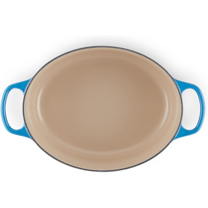 Гусятница / жаровня з кришкою 27 см, синій Le Creuset