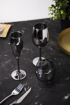Набор бокалов Luminarc Delice Graphite, 6х160 мл (6995351)