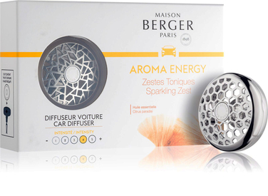 Диффузор для автомобиля Maison Berger Paris с ароматом AROMA ENERGY