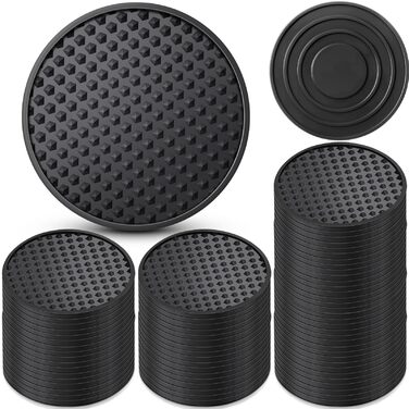 Силіконові підставки для напоїв 84 шт Eccliy