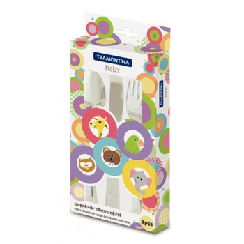 Детский набор столовых приборов TRAMONTINA BABY, 3 предмета (507248)