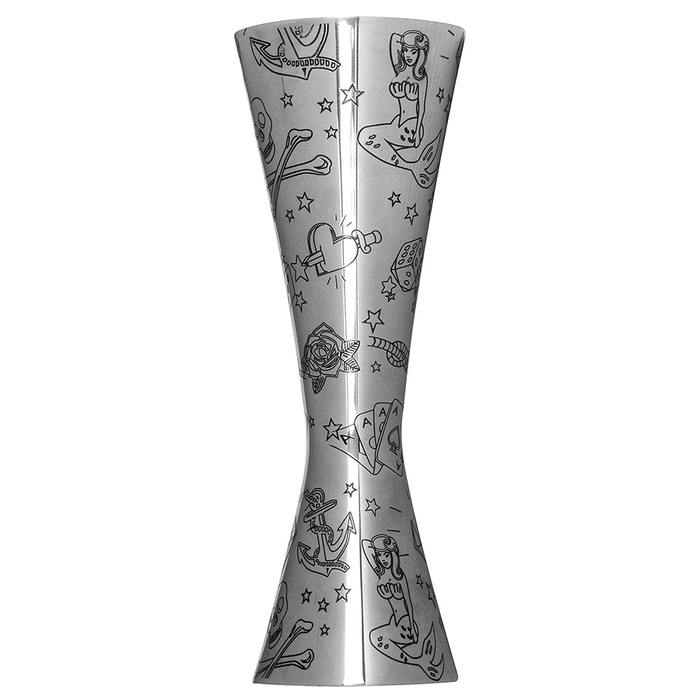 Набір бармена, 5 предметів, нержавіюча сталь, Tattoo, Urbanbar (Урбанбар)